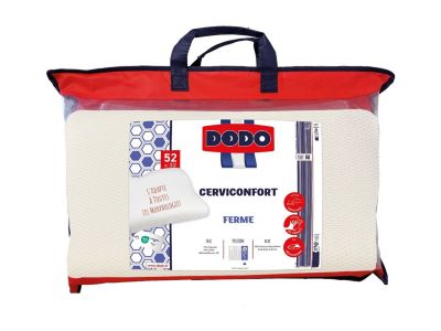 Oreiller DODO - maintien parfait tête - indéformable - L. 52 x H. 32 cm - PERFECT POSITION