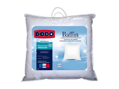 Oreiller DODO Naturel Duvet - 65x65 cm - BAFFIN
