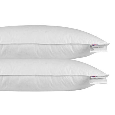 Oreiller en microfibre 40 x 80 cm - lot de 2 - HOMESCAPES