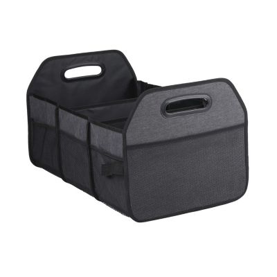 Organisateur Coffre Voiture Gris DUNLOP 58x35,5x33cm - Rangement Pliable, Léger & Grand Volume