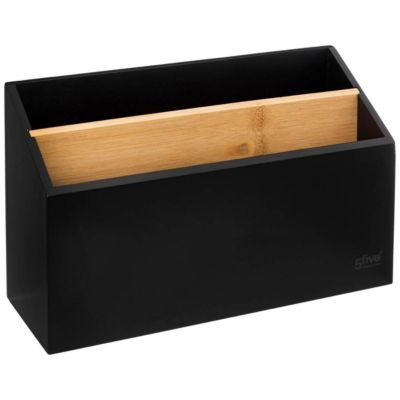 Organiseur bambou Noir Bava - 5Five