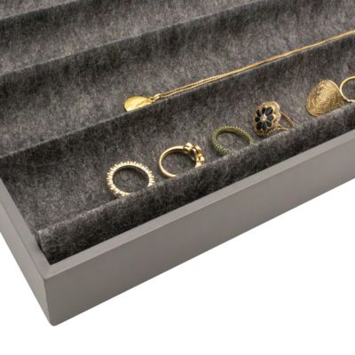 Organiseur de tiroir pour bijoux taille L gris Box & Beyond