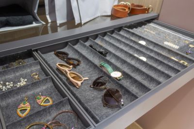 Organiseur de tiroir pour bijoux taille L gris Box & Beyond