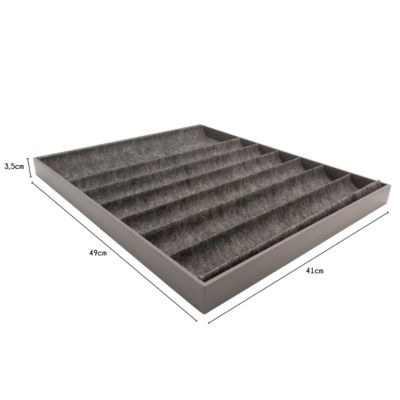 Organiseur de tiroir pour bijoux taille L gris Box & Beyond