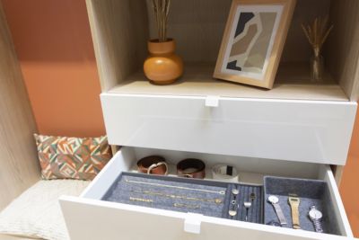 Organiseur de tiroir pour bijoux taille M gris Box & Beyond
