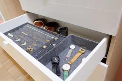 Organiseur de tiroir pour bijoux taille M gris Box & Beyond