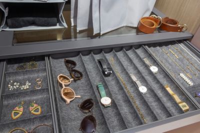 Organiseur de tiroir pour bijoux taille S gris Box & Beyond