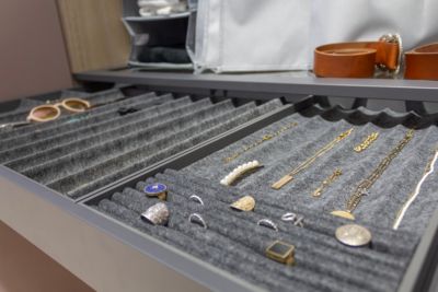 Organiseur de tiroir pour bijoux taille S gris Box & Beyond