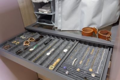 Organiseur de tiroir pour bijoux taille S gris Box & Beyond