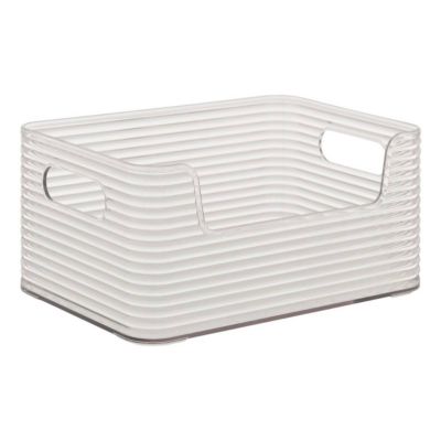 Organiseur Plastor avec poignées 15,2x10,5x22,5cm transparent - 5five