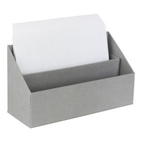 Casier Rangement Bureau 2PCS Boîte de Rangement en Plastique Range Document  Organisateur de Bureau Boîte Trieur Porte-Revues Dossiers pour Classer  Papiers(3 Compartiments) 