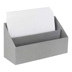 Organiseur range-courriers vertical 2 compartiments George Bigso Box gris