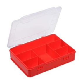 Organiseur rouge 6 Casiers Basic Allit
