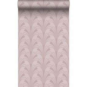 Origin Wallcoverings papier peint art déco lilas violet - 50 x 900 cm - 347969