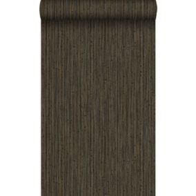 Origin Wallcoverings papier peint bambou marron - 53 cm x 10,05 m - 347404