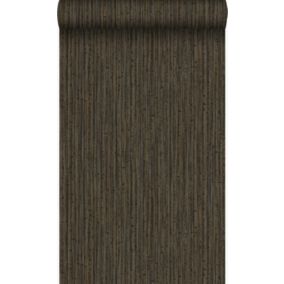 Origin Wallcoverings papier peint bambou marron - 53 cm x 10,05 m - 347404