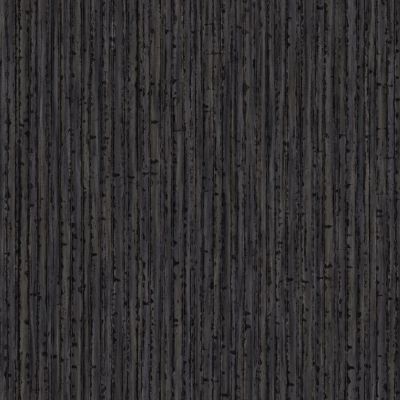 Origin Wallcoverings papier peint bambou noir brun - 53 cm x 10,05 m - 347406