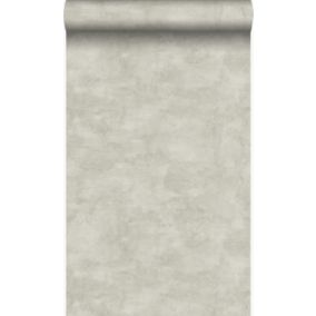 Origin Wallcoverings papier peint effet béton gris clair - 53 cm x 10,05 m - 347604