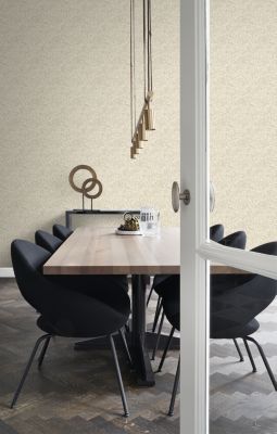 Origin Wallcoverings papier peint fleurs beige crème - 53 cm x 10,05 m - 347026