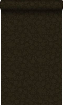 Origin Wallcoverings papier peint fleurs noir - 53 cm x 10,05 m - 345440