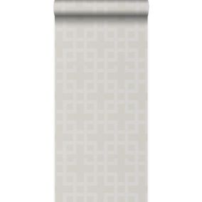 Origin Wallcoverings papier peint géométrique beige - 52 cm x 10,05 m - 307122