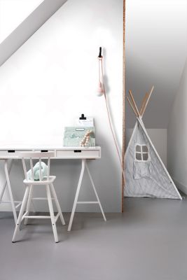 Origin Wallcoverings papier peint grande étoile rose clair et blanc mat - 53 cm x 10,05 m - 347504