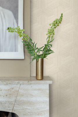 Origin Wallcoverings papier peint graphique 3D beige clair 50 x 900 cm