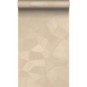 Origin Wallcoverings papier peint graphique 3D couleur sable - 0.53 x 10.05 m - 347983