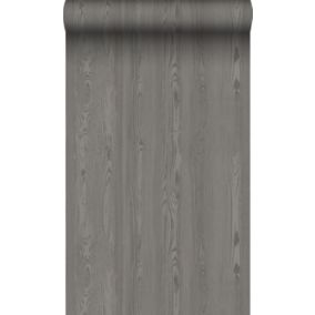 Origin Wallcoverings papier peint imitation bois gris - 53 cm x 10,05 m - 347525