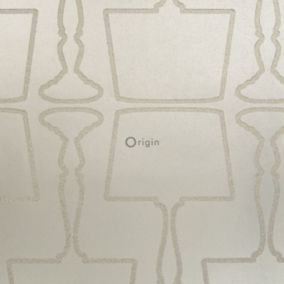 Origin Wallcoverings papier peint lampes beige - 52 cm x 10,05 m - 307151