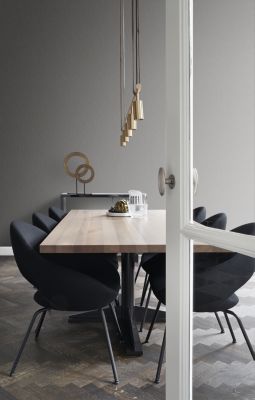 Origin Wallcoverings papier peint lin brun foncé - 53 cm x 10,05 m - 347360