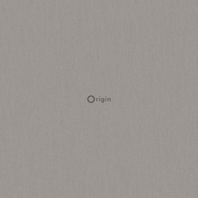 Origin Wallcoverings papier peint lin taupe - 53 cm x 10,05 m - 347001