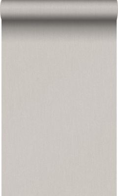 Origin Wallcoverings papier peint lin taupe clair - 53 cm x 10,05 m - 347005