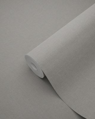 Origin Wallcoverings papier peint lin taupe clair - 53 cm x 10,05 m - 347005
