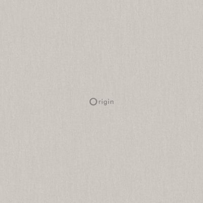 Origin Wallcoverings papier peint lin taupe clair - 53 cm x 10,05 m - 347005