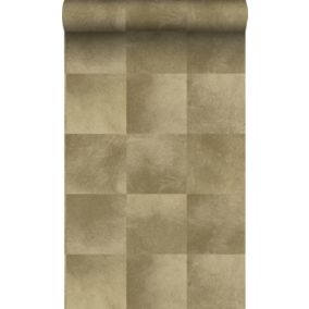 Origin Wallcoverings papier peint motif en peau d'animal marron - 53 cm x 10,05 m - 347324