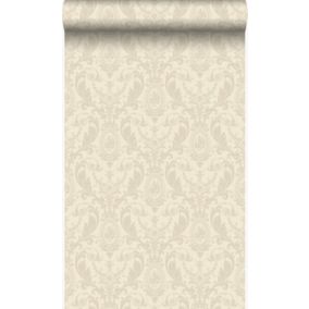 Origin Wallcoverings papier peint ornement beige chaud - 53 cm x 10,05 m - 346216