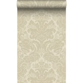 Origin Wallcoverings papier peint ornement beige chaud - 53 cm x 10,05 m - 347042