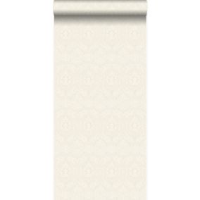 Origin Wallcoverings papier peint ornement blanc cassé - 53 cm x 10,05 m - 346241