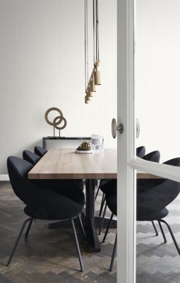 Origin Wallcoverings papier peint ornement blanc et gris clair - 53 cm x 10,05 m - 346536