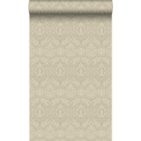 Origin Wallcoverings papier peint ornement bronze brillant - 53 cm x 10,05 m - 346247