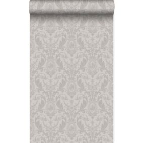 Origin Wallcoverings papier peint ornement gris - 53 cm x 10,05 m - 346217
