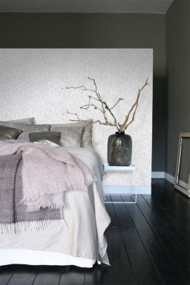 Origin Wallcoverings papier peint ornement gris clair - 53 cm x 10,05 m - 347305