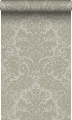 Origin Wallcoverings papier peint ornement marron clair - 53 cm x 10,05 m - 347034