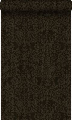 Origin Wallcoverings papier peint ornement noir - 53 cm x 10,05 m - 345417