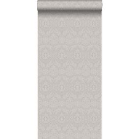 Origin Wallcoverings papier peint ornement taupe - 53 cm x 10,05 m - 346242