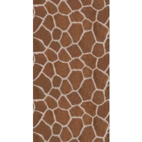 Origin Wallcoverings papier peint panoramique imitaiton peau de girafe marron - 150 x 279 cm - 357244