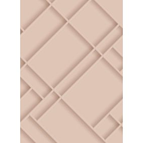 Origin Wallcoverings papier peint panoramique panneaux de bois vieux rose - 2 x 2.79 m - 357335