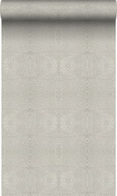 Origin Wallcoverings papier peint peau d'animal taupe - 53 cm x 10,05 m - 347310