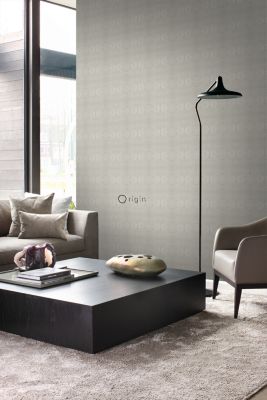 Origin Wallcoverings papier peint peau d'animal taupe - 53 cm x 10,05 m - 347310